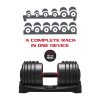 FitRx SmartBell XL 10-90 lbs 3 FitRx SmartBell Dumbbell