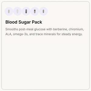 Blood Sugar Pack