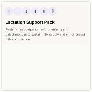 Lactation Support Pack