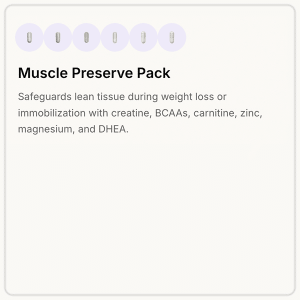 Muscle Preserve Pack