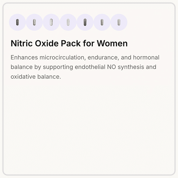 Nitric Oxide Pack for Women