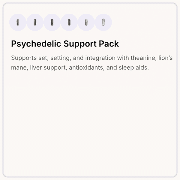 Psychedelic Support Pack